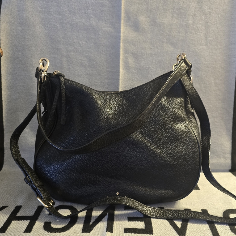 Kate Spade Black Leather Shoulder Bag
